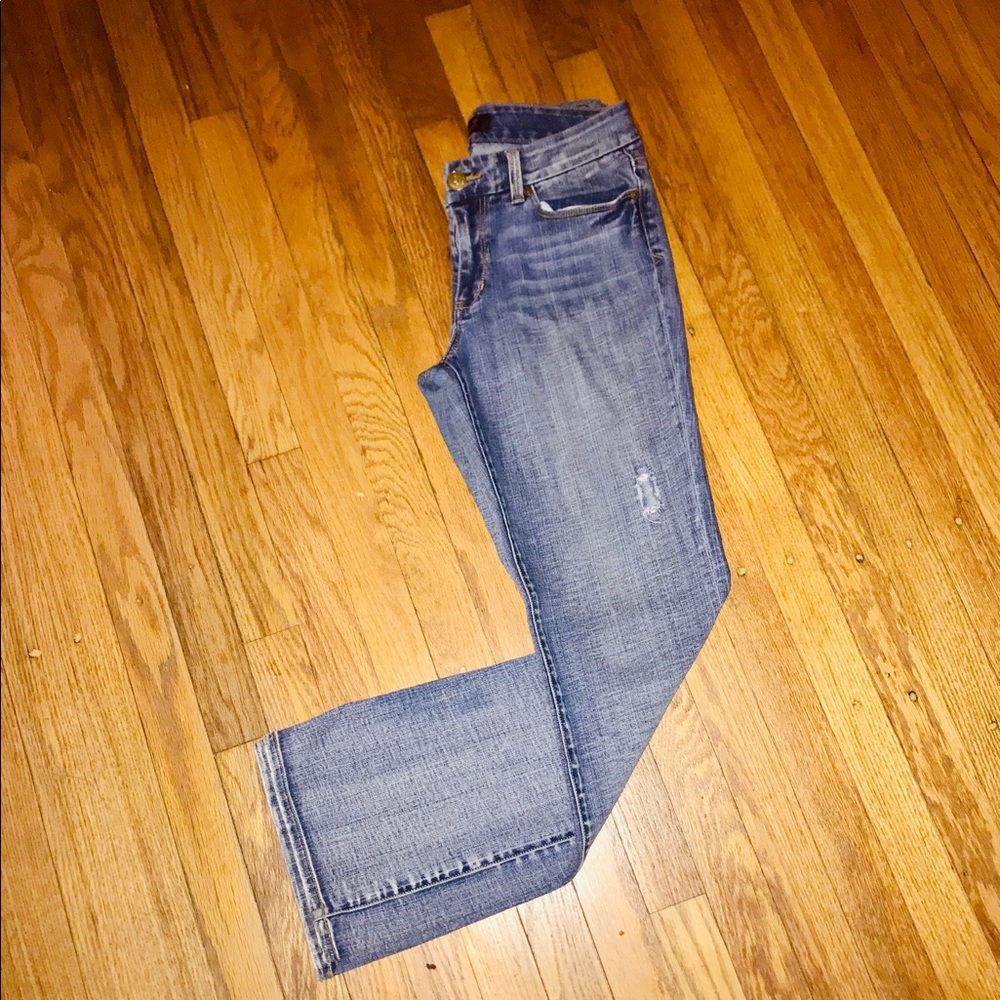 Seven7 Jeans Distressed Light Denim